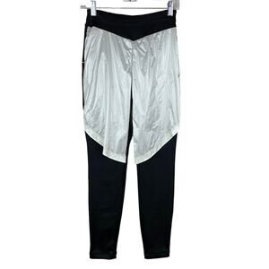 Indyeva Fleece Lined Pants Leggings Black Pertex Stretchy Women’s S